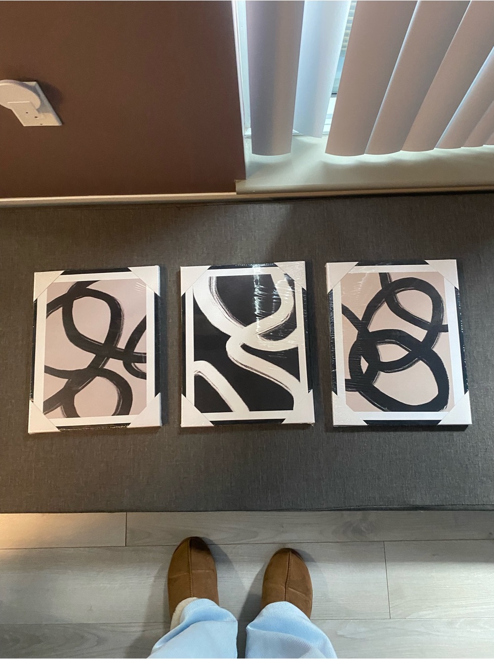 NEW⭐️3 PIECE ABSTRACT ART SET - Picture 5 of 6